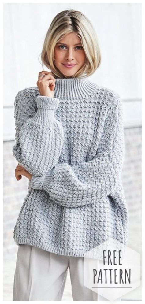 Oversized Sweater Crochet Crochet Oversized Sweater Pattern, Oversized Sweater Crochet, Oversized Sweater Pattern, Crochet Oversized Sweater, Oversize Sweater Pattern, Knitting Amigurumi, Crochet Sweater Free, Gilet Crochet, Crochet Sweater Pattern Free