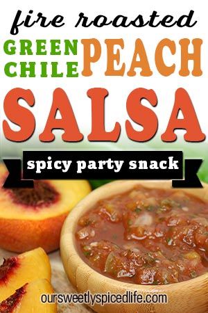 Green Chile Peach Salsa - make up this green chile salsa recipe with fresh peaches for a delicious summer dip and healthy party snack! An easy peach salsa, this spicy salsa recipe homemade is loaded up with green chiles and peaches for a fresh green chile salsa that is also a sweet and spicy salsa. If you want a spicy peach salsa recipe, this food processor salsa fresh is perfect for you! Enjoy a roasted green chile salsa that’s also a hatch green chile salsa! #salsa #hatchchile Green Chile Salsa Recipe, Food Processor Salsa, Salsa Recipe Homemade, Chile Salsa Recipe, Easy Peach Salsa, Spicy Peach Salsa, Sweet And Spicy Salsa, Green Chile Salsa, Spicy Salsa Recipe