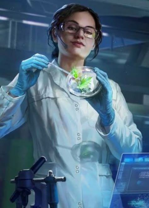 Female Scientist Art, Female Scientist Character Design, Dr Grace Augustine, Alien Scientist, Avatar Rda, Grace Augustine, Sci Fi Doctor, Cyberpunk Character Art, Pandora Rising