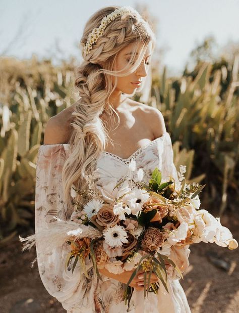 Braided Bridal Hair, Barcelona Wedding, Braided Updo Wedding, Boho Wedding Hair, Beach Wedding Hair, Peachy Keen, Boho Braids, Green Wedding Shoes, Boho Hairstyles