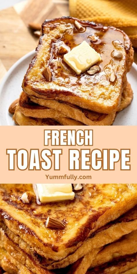 Change your breakfast game with a classic French Toast recipe that delivers the perfect balance of crispy on the outside and soft on the inside. Explore a world of delectable breakfast options by clicking here for more delicious recipes that will make your mornings even more delightful. Toast For Breakfast, Classic French Toast, Two Types Of People, Pancake Crepes, Best French Toast, French Toast Breakfast, French Toast Recipe, Breakfast Options, Quick Desserts