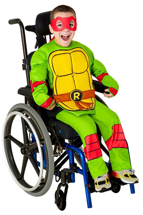 PRICES MAY VARY. 100% Polyester OFFICIALLY LICENSED Nickelodeon TMNT child Adaptive costume, look for trademark on packaging and label to help assure you've received authentic safety-tested item Child size adaptive costumes features easy to put on or take off top and pants; eye-mask included IMPORTANT: Costume sizes are different from clothing sizes; review the Rubie's size chart image when selecting a size and consider buying the next size up if you are at the top of a size range Rubie's offers Teenage Mutant Ninja Turtles Costume, Ninja Turtles Costume, Teenage Mutant Ninja Turtles Raphael, Ninja Turtles Raphael, Ninja Turtle Costume, Raphael Ninja Turtle, Turtle Costumes, Green Turtle, Teenage Mutant Ninja Turtle