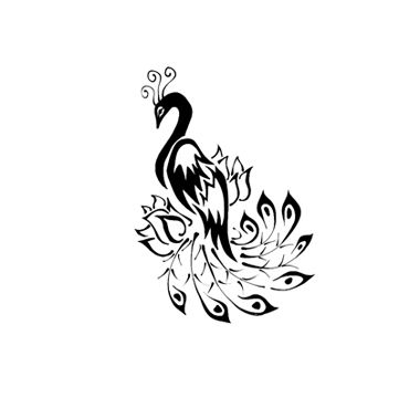 peacock Peacock Tattoo Minimalist, Small Peacock Tattoo, Peacock Tattoo Designs, Bride Mehandi, Peacock Room, Dot Painting Tools, Peacock Drawing, Angled Bobs, Peacock Feather Tattoo