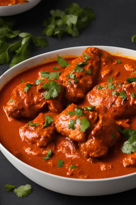 Hindi Food, Chicken Tikka Curry, Madras Recipes, Chicken Curry Recipes, Chicken Madras, Easy Supper Recipes, Veg Meals, Chicken Vindaloo, Food Pic