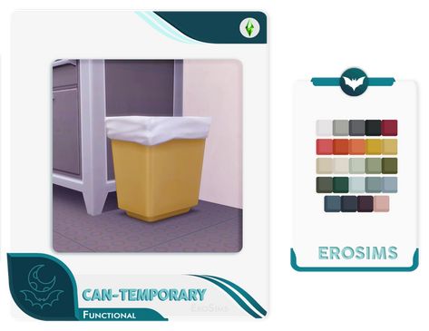 Sims 4 Trash Can, Sims 4 Cc Trash Can, Sims 4 Trash Can Cc, Sims 4 Beds, Sims 4 Kitchen, Sims Packs, The Sims 4 Packs, Sims 4 Mm Cc, Sims 4 House Design