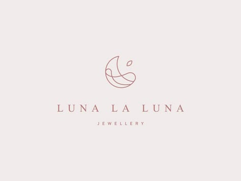 Logo Lune, Jewelry Brand Logo, Jewellery Logo, Jewelry Logo Design, Yoga Logo, Moon Logo, Fitness Logo Design, Inspiration Logo Design, Jewelry Logo