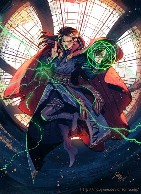 Doctor Strange Art, Doctor Strange Marvel, Marvel Images, By Any Means Necessary, The Stranger, Marvel Fan Art, Female Doctor, Dr Strange, Marvel X