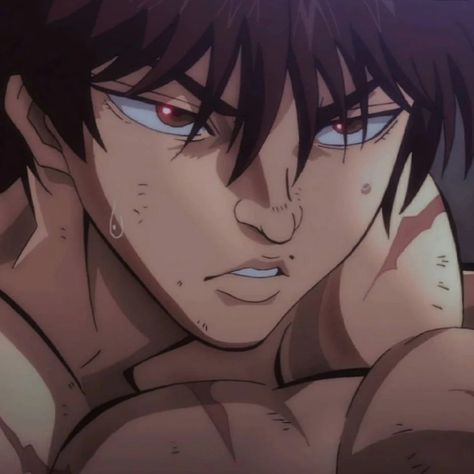 Hanma Baki, Baki Hanma, Anime Character, Hair, Anime, Black