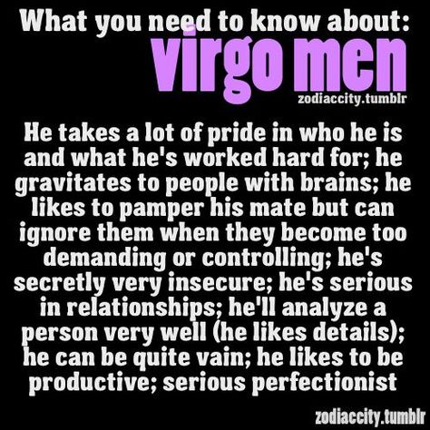 1000+ ideas about Virgo Man on Pinterest | Virgo Quotes, Virgos ... Virgo Male, Virgo Personality Traits, About Virgo, All About Virgo, Virgo Personality, Virgo Art, Virgo Traits, Virgo Quotes, Virgo Love