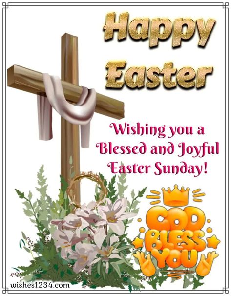 Happy Easter with Joyful Images, Quotes, and Wishes Easter Sunday Good Morning Quotes, Easter Sunday Morning Greetings, Easter Sunday Morning Quotes, Happy Easter Sunday Wishes, Good Morning Happy Easter Sunday, Happy Easter Day Image, Happy Easter Quotes Friends, Blessed Easter Wishes, Happy Easter Sister