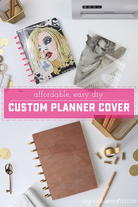 Diy Planner Cover, Planner Covers Diy, Arc Planner, Happy Planner Printables, Arc Notebook, Discbound Notebook, Happy Planners, Happy Planner Cover, Discbound Planner