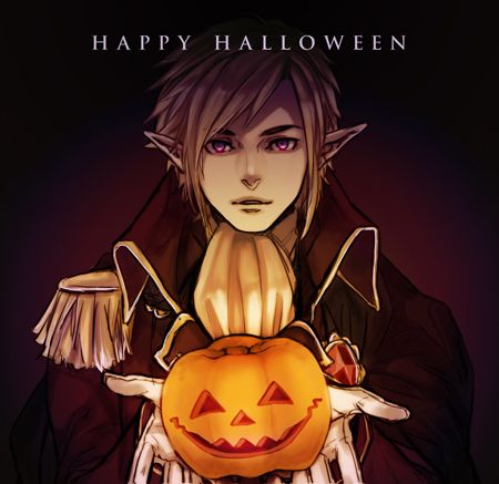 Dark Link wishes you a happy Halloween Legend Of Zelda Halloween, Link X Reader, Halloween Link Zelda, Zelda Halloween Fanart, Dark Link Cosplay, Zelda Halloween, Evil Zelda Fanart, Zelda Artwork, Zelda Collection