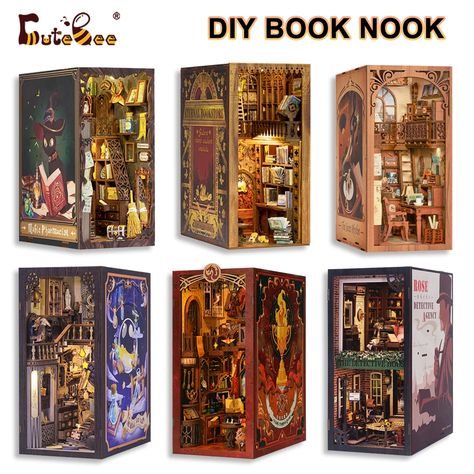 Smarter Shopping, Better Living! Aliexpress.com Eternal Bookstore, Doll House Kit, Bookshelf Insert, Reading Space, Diy Doll House, Sweet Gift Ideas, Magical Book, Bookshelves Diy, Book Nook