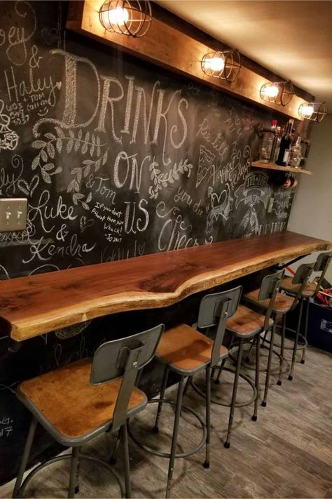 Garage Man Cave Ideas, Diy Basement Bar, Garage Hangout, Man Cave Ideas, Man Cave Room, Diy Home Bar, Recreational Room, Garage Man Cave, Small Garage