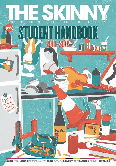 Public Spaces Design Blog: The Skinny Student Handbook 2011–2012 Public Spaces Design, Handbook Design, Student Handbook, Cover Design Inspiration, Public Space Design, Public Spaces, Music Film, Public Space, Space Design