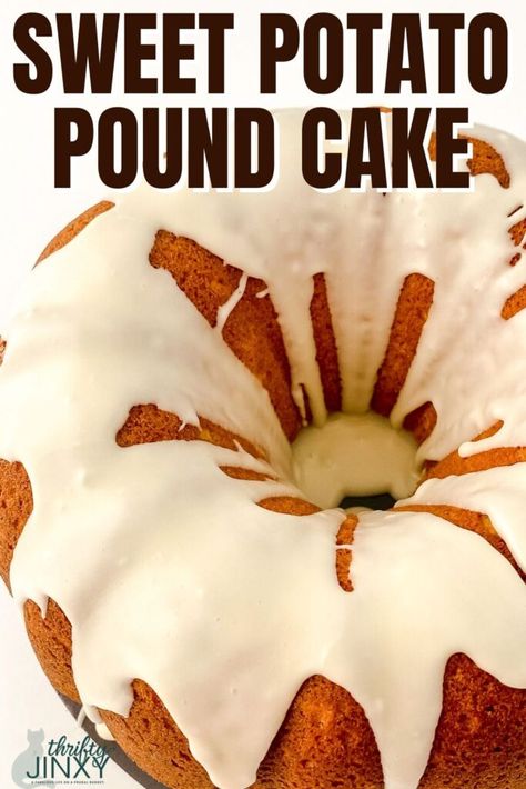 Sweet Potato Bundt Cake Recipe, Sweet Potato Pound Cake Recipe, Sweet Potato Bundt Cake, Sweet Potato Dessert Recipes, Sweet Potato Cake Recipe, Sweet Potato Pound Cake, Sweet Potato Dessert, Pound Cake Recipes Easy, Lemon Pound Cake Recipe