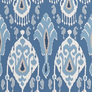 Wallcovering | Kravet Ikkat Design, Ikat Wallpaper, Indigo Ikat, Indigo Wallpaper, Gp&j Baker, Bokhara Rugs, Ikat Design, Drapery Hardware, Fabric Houses