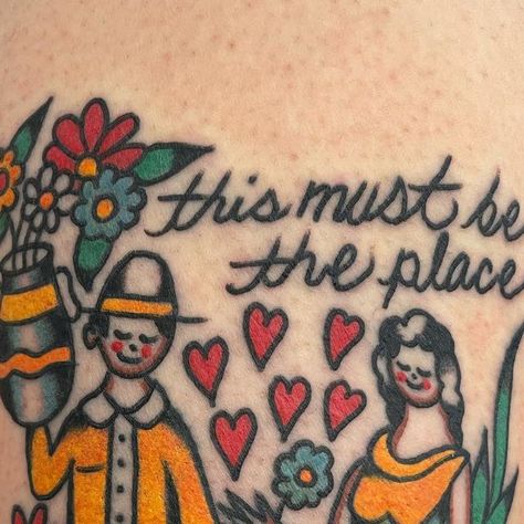 This Must Be The Place Tattoo, Place Tattoo, Traditional Tattoos, Tattoo Inspo, Traditional Tattoo, Tattoo Ideas, Tattoos, Instagram, Art