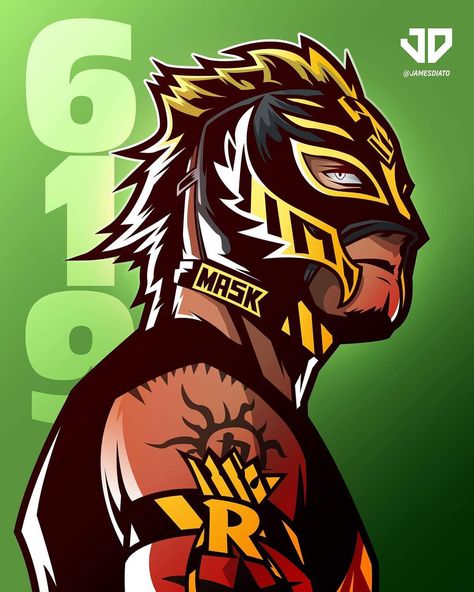 619 Rey Mysterio!!! @619iamlucha  #reymysterio #wwe #wweraw #sdlive #smackdown #luchador #wrestling #art #digitalart #drawing #fanart… Dominik Mysterio Wallpaper, Mysterio Wallpaper, Dominik Mysterio, Rey Mysterio, Wwe, Wrestling, Mask, On Instagram, Instagram