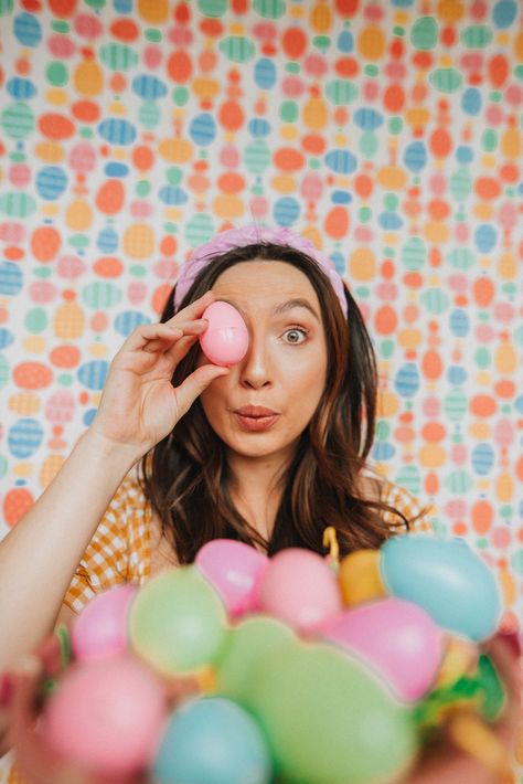 Easter Fashion Editorial, Easter Basket Photography, Easter Themed Photoshoot, Easter Photoshoot Ideas Women, April Photoshoot Ideas, March Photoshoot Ideas, Easter Photoshoot Ideas Family, Easter Editorial, Creative Portrait Photoshoot Ideas