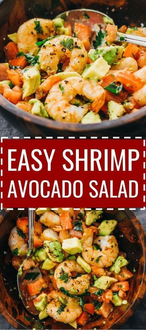 Simple Whole 30, Cold Shrimp, Dip Ideas, Shrimp Avocado Salad, Salad With Avocado, Healthy Appetizer Recipes, Keto Lunch Ideas, Low Carb Salad, Low Carb Diets