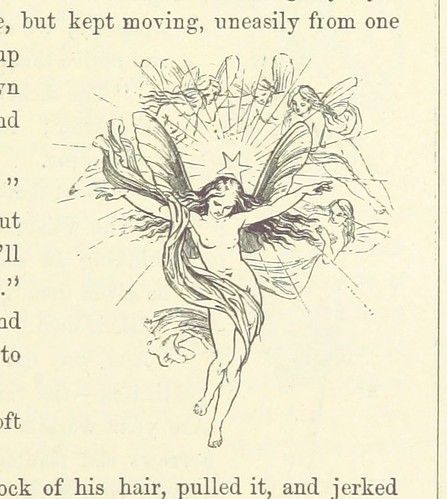 Midsummer Eve, Botanical Tattoos, British Library Digitised Image, 동화 삽화, Real Leaves, Vintage Fairies, Antique Illustration, Fairytale Art, A Fairy Tale