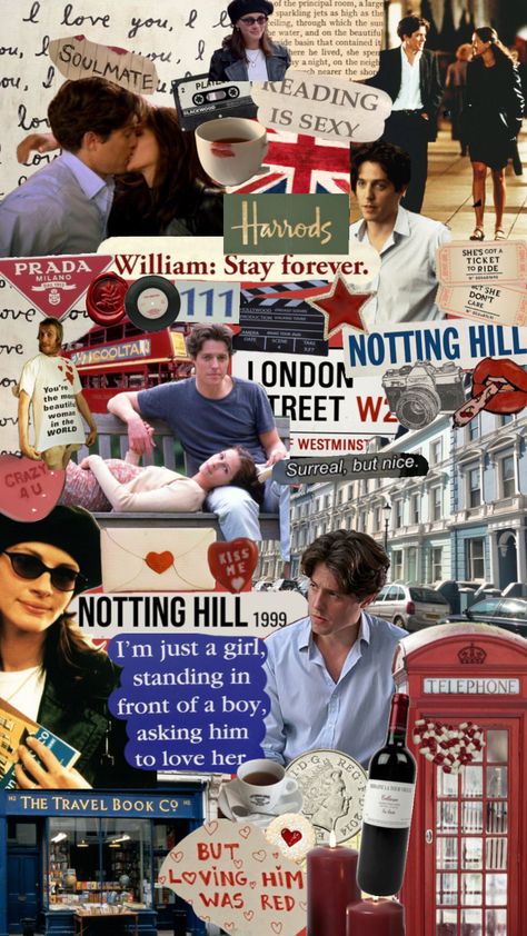 hugh grant in this movie >>> #movies #vibes #tv #aesthetic #aestheticwallpaper #wallpaper #nottinghill #nottinghillfilm #juliaroberts #hughgrant #redaesthetic #romance #romanceaesthetic #romcom #red Hug Grant, Notting Hill Movie, Nothing Hill, Tv Aesthetic, Romcom Movies, Movie Collage, Play That Funky Music, Septième Art, Great Movies To Watch