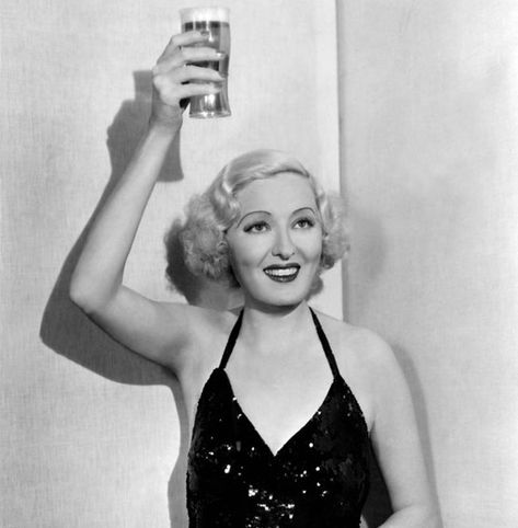 Raising A Glass Pose Reference, Assertiveness Training, 1930's Dress, End Of Prohibition, Glass Of Beer, Ziegfeld Girls, Performance Hairstyles, Ziegfeld Follies, Wealthy Men