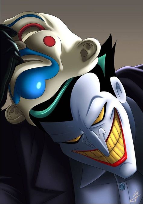 Joker Animated, Batman Tas, Joker Cartoon, Joker Comic, Joker Images, Joker Artwork, Batman Pictures, Dc Comics Wallpaper, Batman Artwork