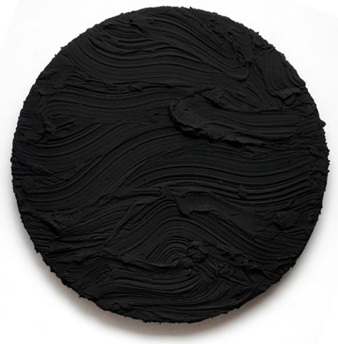 black circle Plaster Art, Texture Art, Black Art, A Black, Sculpture Art, Modern Art, Art Photography, Abstract Painting, Contemporary Art