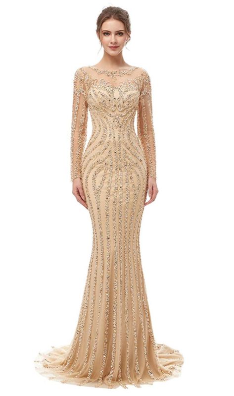 Full Sleeve Gowns, Dresses Casual Long, Casual Long Dresses, Mother Of The Bride Fashion, Dresses For Women Over 40, Bride Dress Simple, Beaded Evening Gowns, Dresses For Wedding Guests, Robes D'occasion