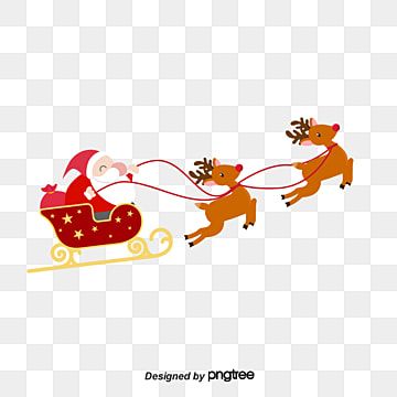 Christmas Drawings Art Sketch, Painted Reindeer, Ride Drawing, Santa Hat Vector, Reindeer Drawing, Fireplace Drawing, Santa Cartoon, Fly Drawing, Tufting Diy