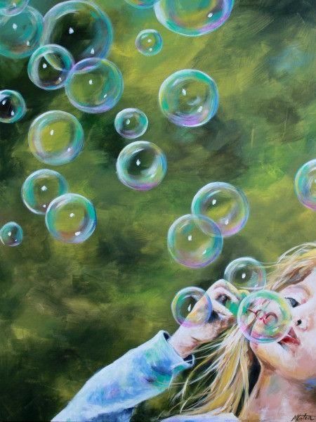 Bubbles Art, Prophetic Painting, Blow Bubbles, Childlike Faith, Bubble Painting, Cd Art, Prophetic Art, Bubble Art, Blowing Bubbles