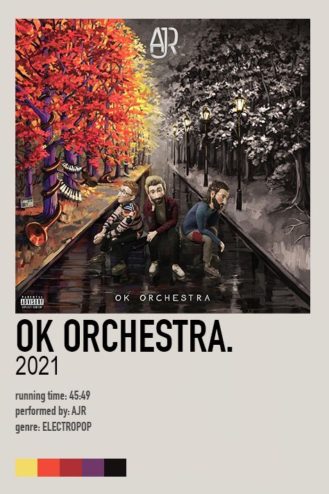 OK Orchestra - AJR (2021) Minimalist Album Poster, Minimalist Polaroid Poster, Minimalist Music, Blue Man Group, Beach Sunset Wallpaper, Polaroid Poster, Band Wallpapers, Music Album Covers, Humpty Dumpty