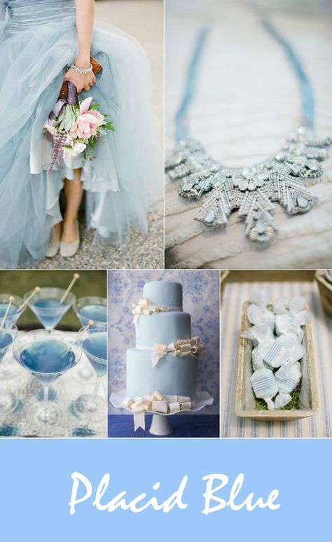 shabby chic placid blue wedding color inspiration Powder Blue Wedding, Paper Divas, Blue Inspiration, Wedding Color Inspiration, Wedding Colors Blue, Pink Wedding Flowers, Wedding Inspiration Board, Theme Color, Shabby Chic Wedding