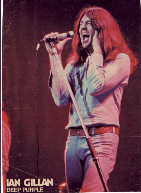 Ian Gillan. 'Nuff said! Ian Gillan, Purple Music, Jon Lord, Musica Disco, Heavy Rock, Rock Artists, Musica Rock, Boogie Woogie, Progressive Rock