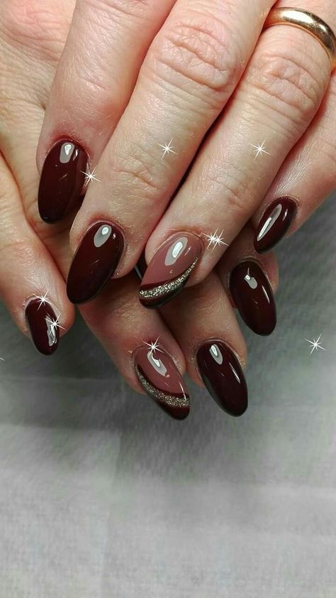 # Brown Nail Art Brown Nail Art, Brown Nail, French Pedicure, Brown Nails Design, Special Nails, Style Nails, Super Nails, Dark Nails, Winter Nail Designs