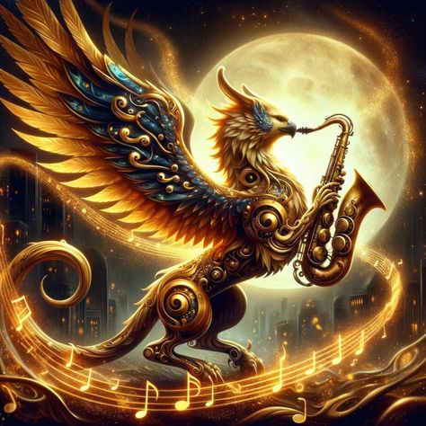 Musical Gryphons #aiart #aiartworks #aiartdaily #generativeart #aiartcommunity #digitalart #generatedart #art #digitalpainting #artist #artwork #digitalartist #characterdesign #characterart #fantasyart #fantasyartwork #fantasy #gryphon #gryphonart Gryphon And Oli, Gryfaun Mythical, Fantasy Griffin, Gryphon Fantasy Art, Gryphon Art, Floor Wallpaper, Generative Art, Artist Artwork, Fantasy Artwork