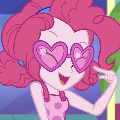 Equestria Girls Icons, Pinkie Pie Icon, Heo Peppa, Pinkie Pie Human, Pink Pie, Human Icon, My Little Pony Equestria, Contemporary Fantasy, My Lil Pony