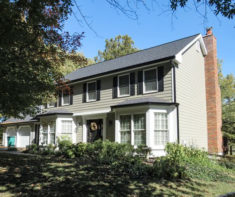 Taupe Siding, James Hardie Siding, Hardie Siding, James Hardie, Front View, Monterey, Siding