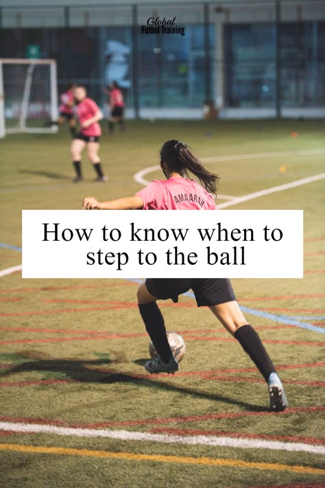 How To Be A Better Defender In Soccer, Indoor Soccer Aesthetic, Defense Soccer Drills, Soccer Defense Tips, How To Get Better At Soccer, Soccer Defense Drills, Defensive Soccer Drills, Soccer Defense, Soccer Footwork