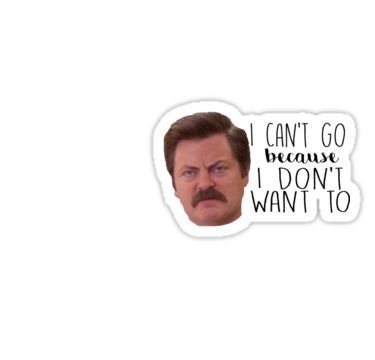 Parks And Recs, Parks And Rec, Ron Swanson, Tumblr Stickers, Love Park, Computer Sticker, Parks N Rec, Phone Stickers, Save The Bees