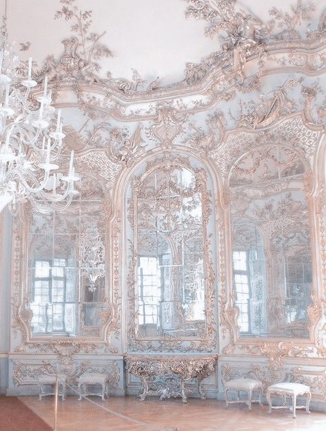 White Ballroom, French Princess, White Castle, Fantasy Rooms, Castle Aesthetic, Ethereal Aesthetic, Royal Aesthetic, Baroque Architecture, Princess Aesthetic