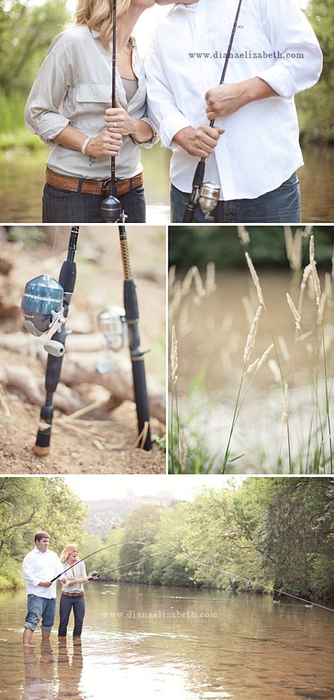 fishing Fishing Engagement Photos, Fishing Engagement, Fishing Wedding, Wedding Engagement Photos, To Infinity And Beyond, Wedding Pics, Fishing Trip, Pics Art, Two People