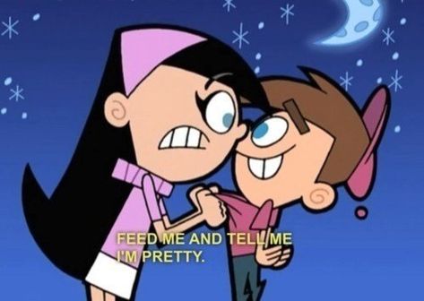 This is you on a first date: | 17 Signs You Grew Up To Be A Cartoon Villain Trixie Tang, Gym Humour, Motivation Funny, Awesome Husband, Timmy Turner, Humor Quote, Fitness Humor, The Fairly Oddparents, Fairly Odd Parents