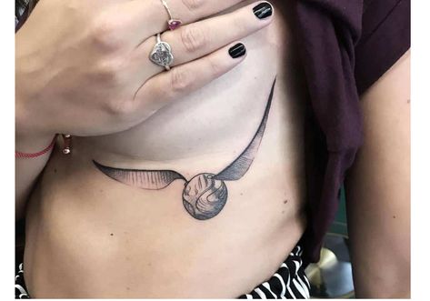 Harry Potter Rib Tattoo, Harry Potter Tattoo Unique, Harry Potter Tattoo Ideas, Magic Harry Potter, 2023 Tattoo, Deathly Hallows Symbol, Potter Tattoo, Elder Wand, Neck Tattoos Women