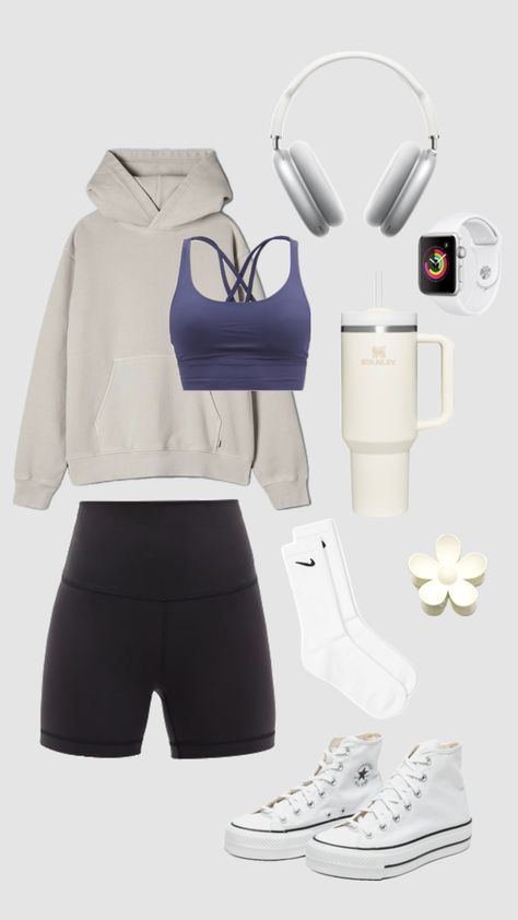 gym fit inspo 🩷 Outfit Ideas Gym School, Gym Clothes School, School Gym Outfit Aesthetic, Dance Class Outfit Casual, Trendy Gym Outfits, Pe Outfits For School Gym, Gym Set Outfit Aesthetic, Excersise Outfits, Dance Class Outfit