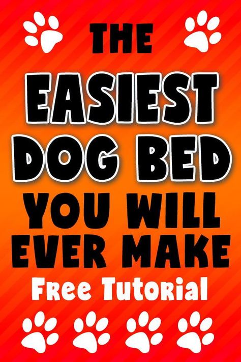 Dog Bed With Cover, Easy Dog Bed, Dog Bed Sewing Pattern, Pig Treats, Bed Tutorial, Revamp Clothes, Dogs Bed, Diy Cat Bed, Diy Pet Bed