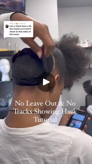 1.5M views · 31K reactions | SLOW Detailed tutorial No Leave Out & No Tracks Showing Hack Tutorial #quickweave #hairtutorial #hairhack #atlanta | Gurlł Code | 21 Savage · prove it Track Hairstyles, Sew In Weave, Quick Weave Hairstyles, French Tip Acrylic Nails, 21 Savage, Hair Vendor, Pixie Styles, Quick Weave, Half Up Half Down Hair