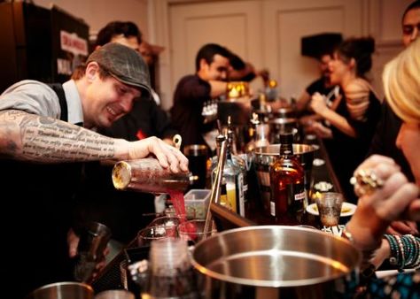 Bartenders Battle in Nail or Fail Cocktail Contest Fun At Work